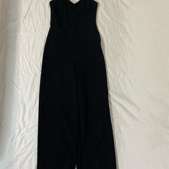 LEITH BLACK ONE PIECE JUMPSUIT - Picture 2 of 3